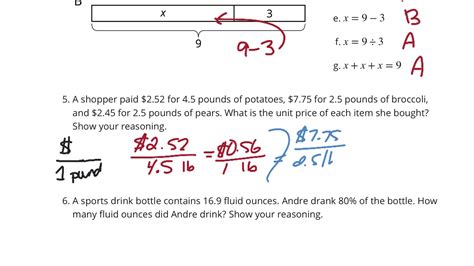 Do you agree with Tyler?. . Unit 6 lesson 1 practice problems answers grade 7